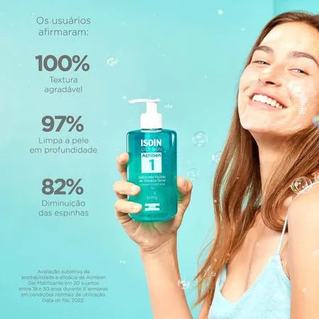 ACNIBEN® Gel Limpeza Matificante (Rosto e Corpo)