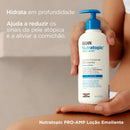 Nutratopic Pro-AMP Loção corporal Hidratação para Pele Atópica 400ml