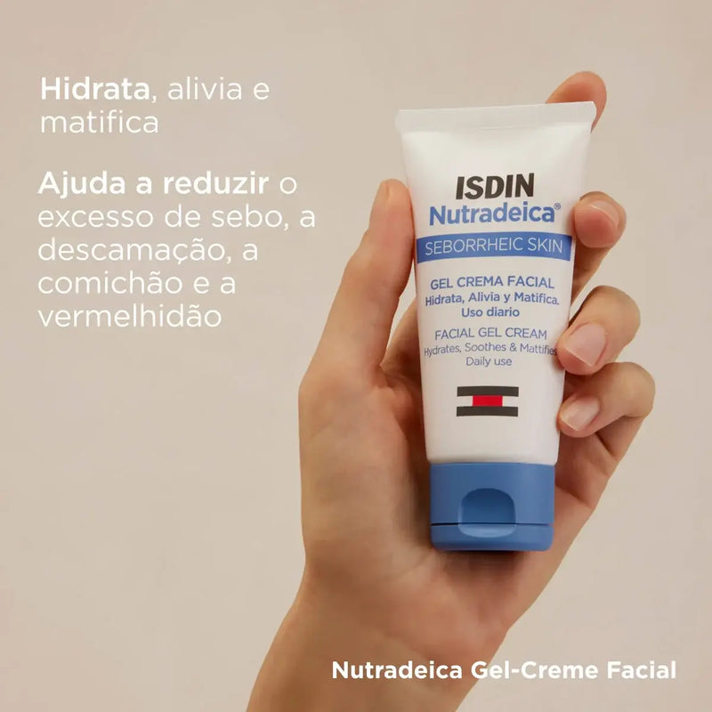 Nutradeica  Gel Creme Facial tendência Pele Seborreica