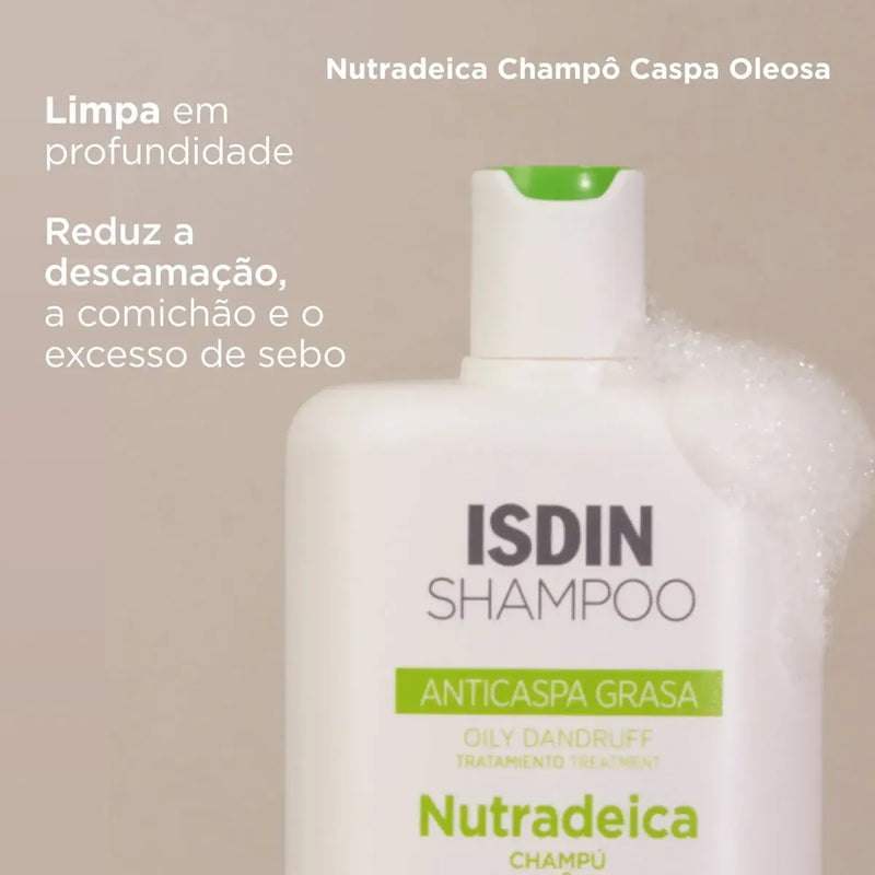 ISDIN Shampoo Anti-Caspa Oleosa
