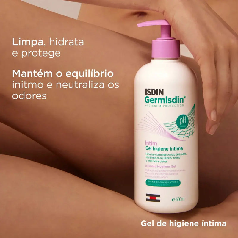 Germisdin Higiene Intima Gel-creme diária, fresca e suave. 500ml