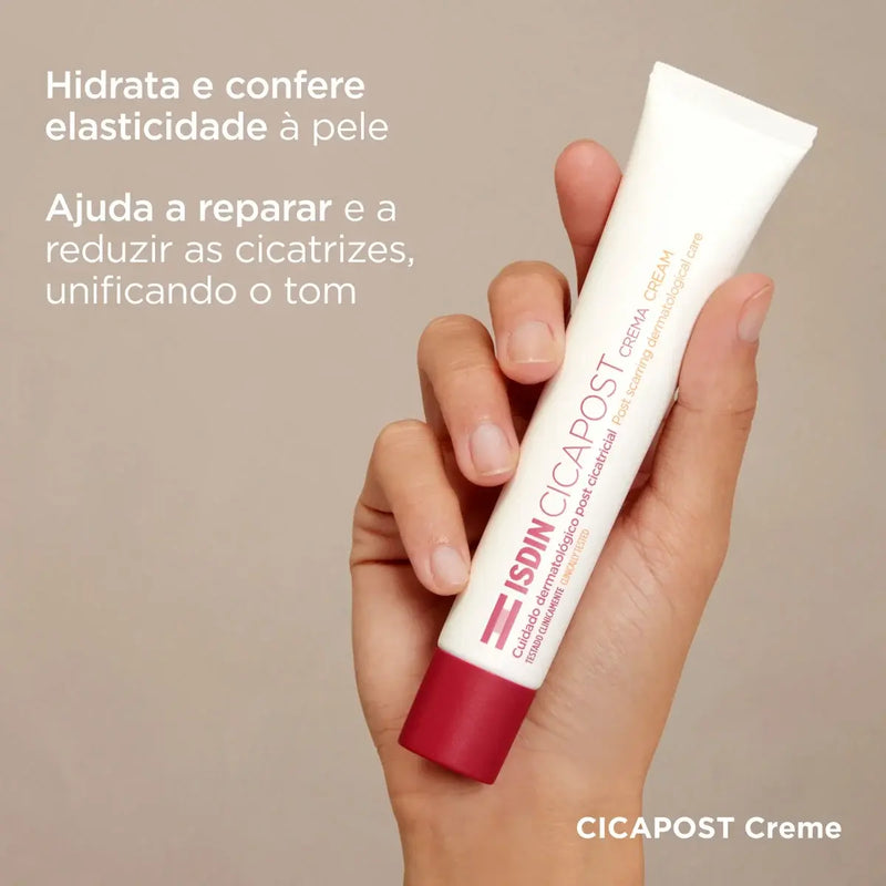 Cicapost Creme regenerador da pele com Centelha Asiática e Óleo de Rosa Mosqueta