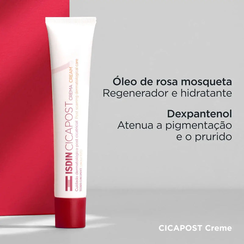 Cicapost Creme regenerador da pele com Centelha Asiática e Óleo de Rosa Mosqueta