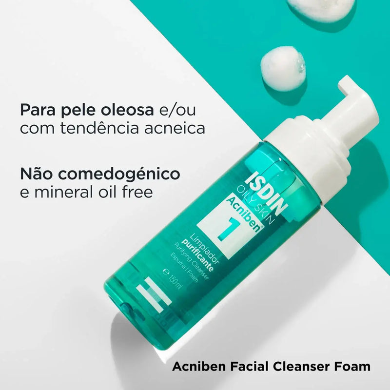 ACNIBEN Espuma Limpeza que limpa e purifica a pele