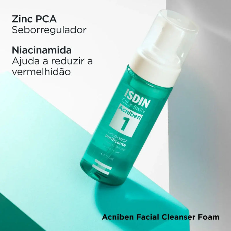 ACNIBEN Espuma Limpeza que limpa e purifica a pele