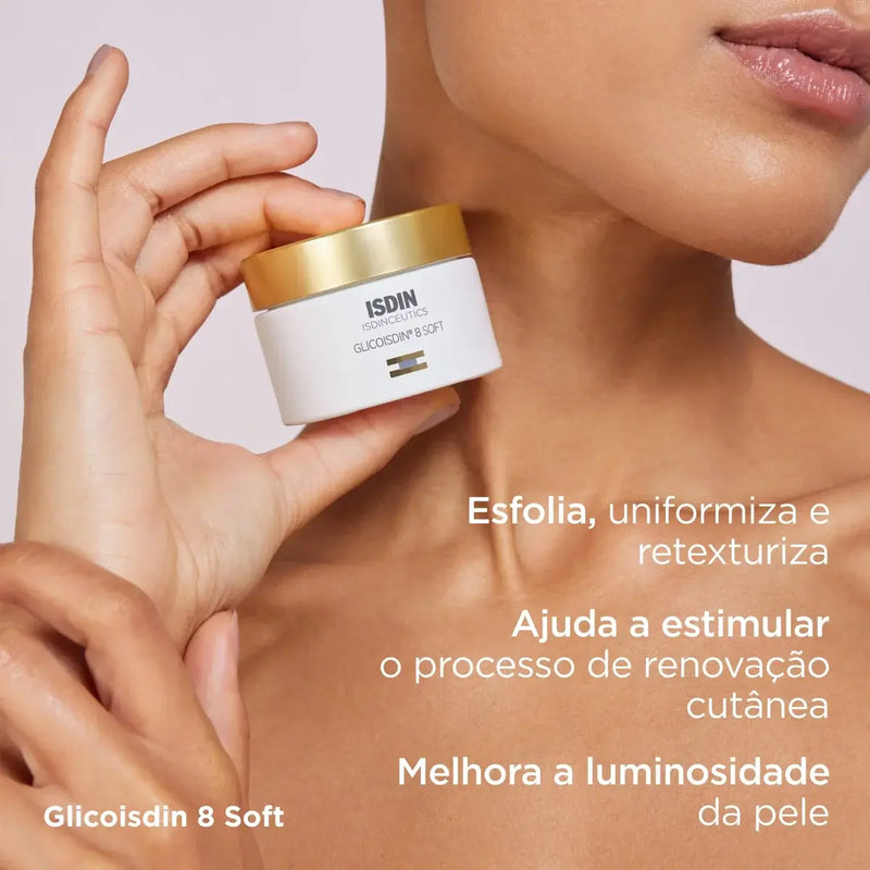 Glicoisdin Creme 8 Creme facial com efeito peeling