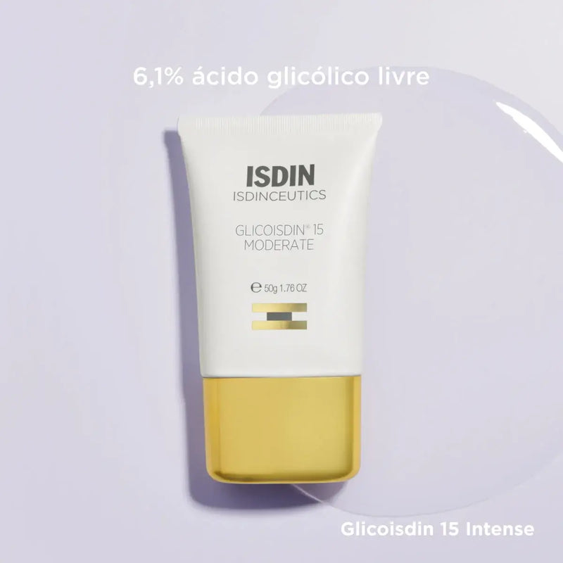 Glicoisdin® 15 Moderate Gel facial com efeito peeling