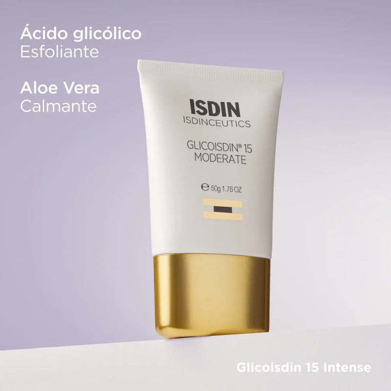 Glicoisdin® 15 Moderate Gel facial com efeito peeling