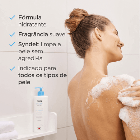 Isdin Ureadin Gel de Banho 424g Kit com 3 Unidades