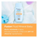 Isdin Fotoprotector Fusion Fluid Mineral Baby Pediatrics FPS 50 Fluido Solar 50ml