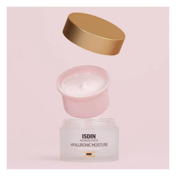 ISDIN Creme Anti-Idade REFIL para Pele Sensível Isdinceutics Hyaluronic Moisture Sensitive Skin - 50g