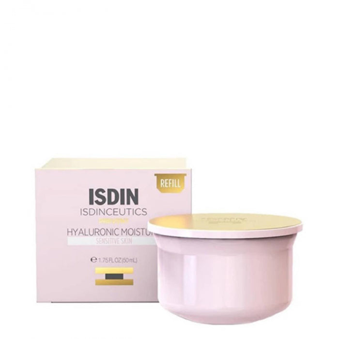 ISDIN Creme Anti-Idade REFIL para Pele Sensível Isdinceutics Hyaluronic Moisture Sensitive Skin - 50g